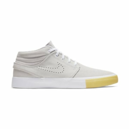 CD6576-109 Nike SB Janoski MID RM SE White Grey Gum Yellow at BAYSIXTY6 Skate Shop r