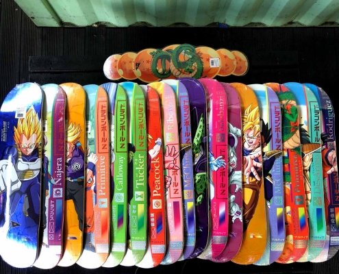 Primitive x Dragon Ball Z Decks at BAYSIXTY6 Skate Shop