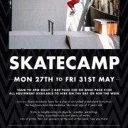 Skate Camp Summer Half Term 2019 at BAYSIXTY6 Skate Park