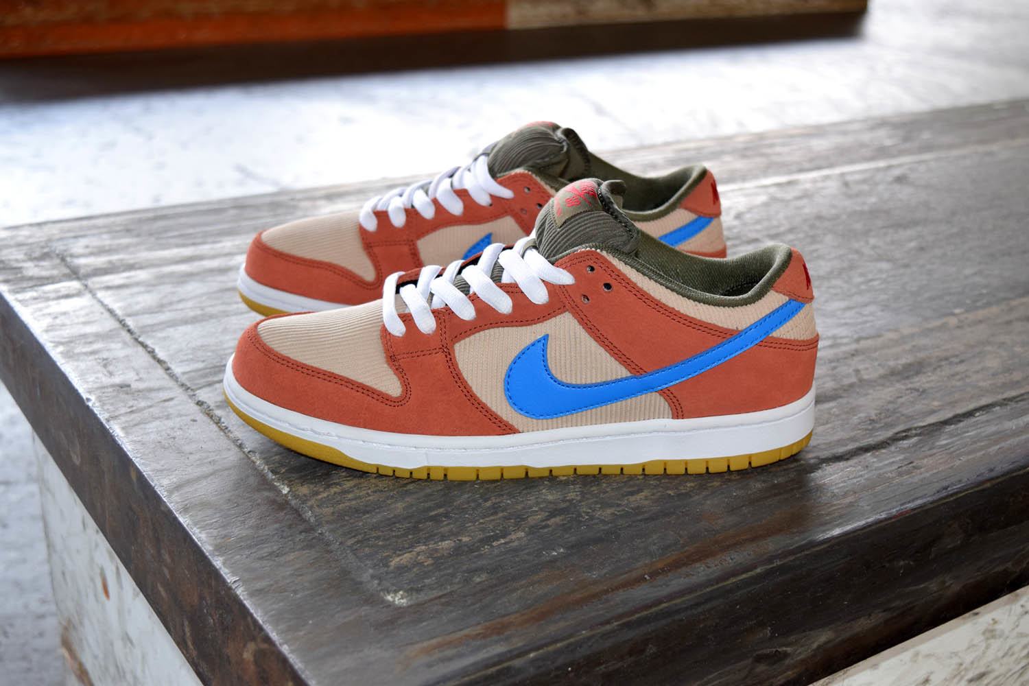 Nike SB Dunk Low Pro Dusty Peach Photo Blue – Desert Ore at BAYSIXTY6 Skate Shop