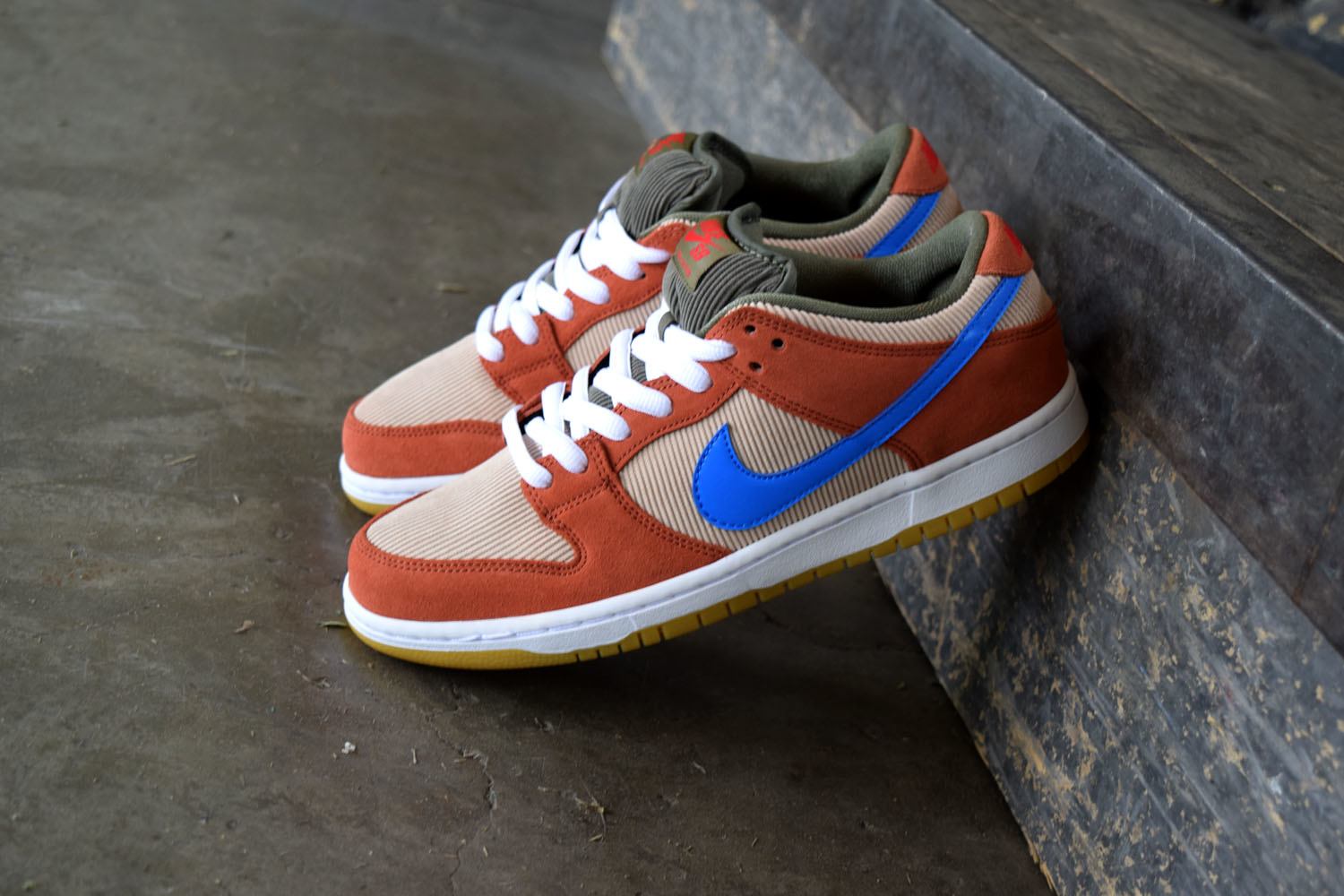Nike SB Dunk Low Pro Dusty Peach Photo Blue – Desert Ore at BAYSIXTY6 Skate Shop