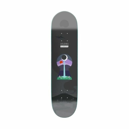 Numbers Miles Silvas Series One Deck 8.28 at BAYSIXTY6 Skate Shop