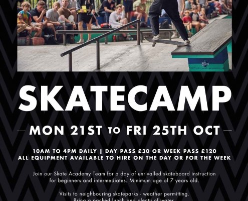 Skate Camp Autumn 2019 at BAYSIXTY6 Skate Park