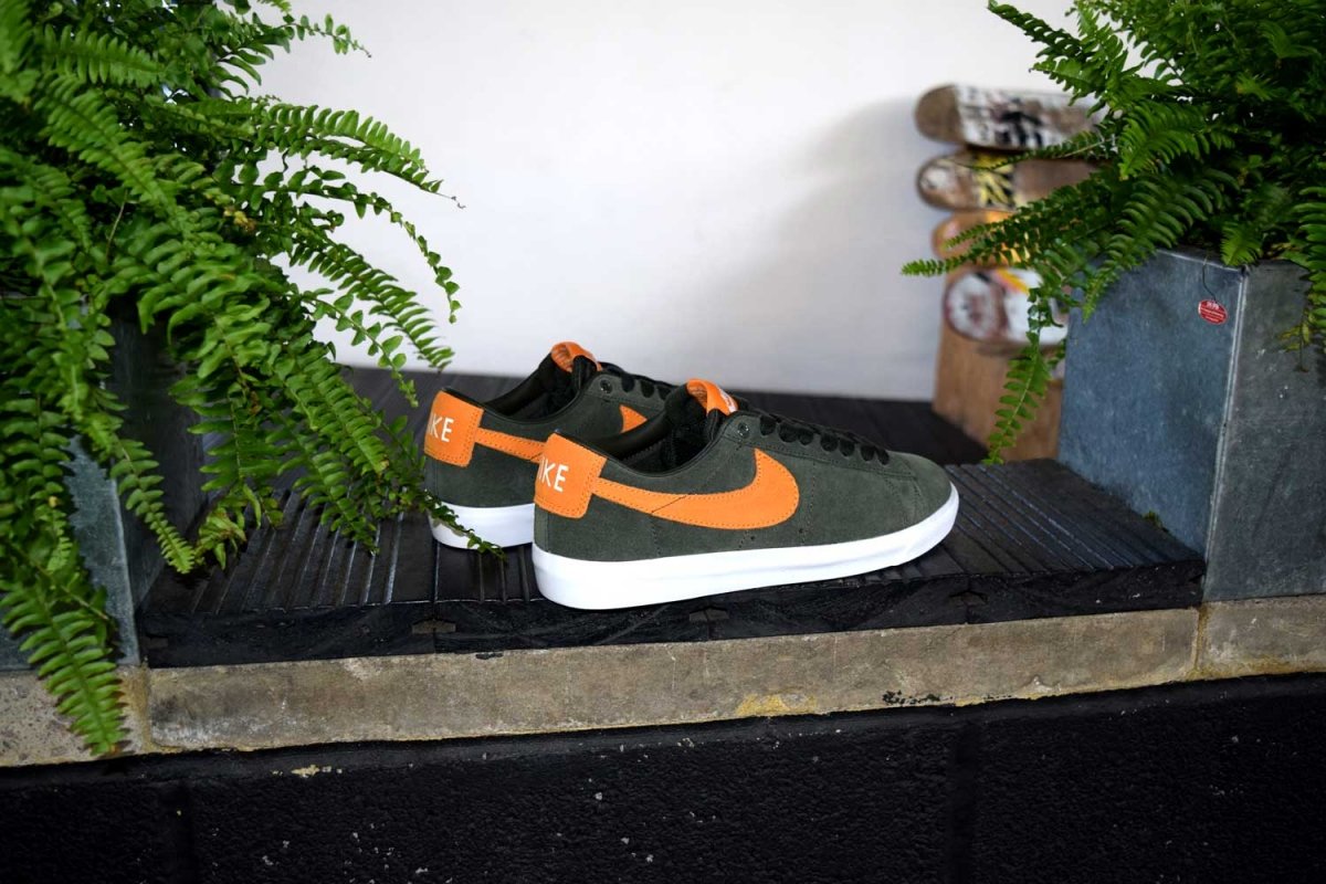 Nike-SB-Blazer-Low-GT-Sequoia-Kumquat-planter Nike SB Blazer Low GT Sequoia Kumquat at BAYSIXTY6 SkateShop