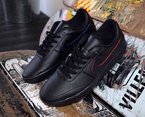 Nike SB Team Classic Premium Black University Red Pacific Blue BAYSIXTY6 Skateboard Shop