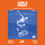 Girls Night Sports Bra Fittings Feb 7th at BAYSIXTY6 Skate Park mpu