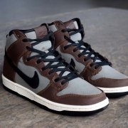 Nike SB Dunk High Pro Baroque Brown Black Jade at BAYSIXTY6 Skate Shop angle