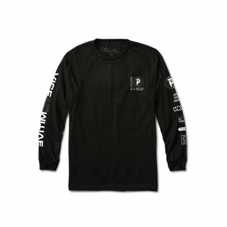 Primitve Vice Feed LS Tee Black at BAYSIXTY6 Skate Shop f