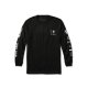 Primitve Vice Feed LS Tee Black at BAYSIXTY6 Skate Shop f