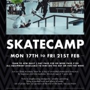 Skate Camp Spring 2020 at BAYSIXTY6 Skate Park flyer