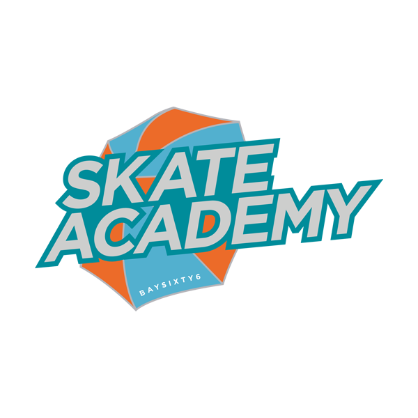 BAYSIXTY6 Skate Academy Logo LEARN TO SKATEBOARD