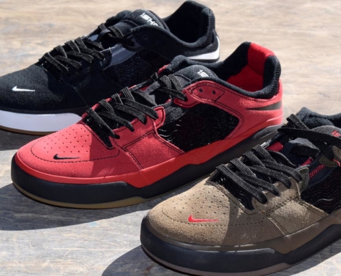 Nike SB Ishod Wair Skateboarding Shoe Triple at BAYSIXTY6 Skate Shop