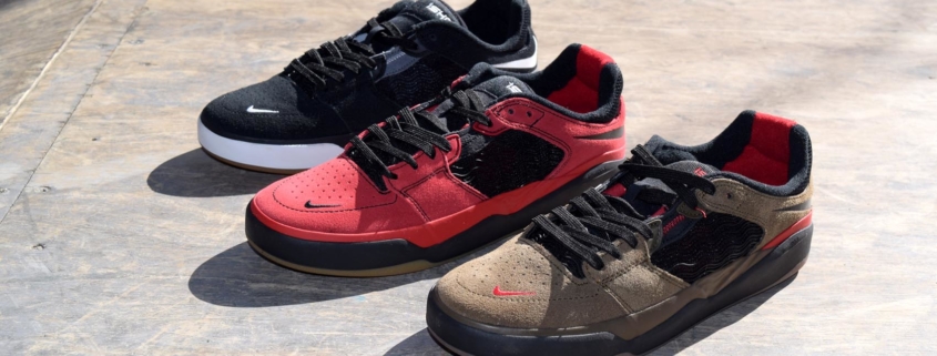 Nike SB Ishod Wair Skateboarding Shoe Triple at BAYSIXTY6 Skate Shop