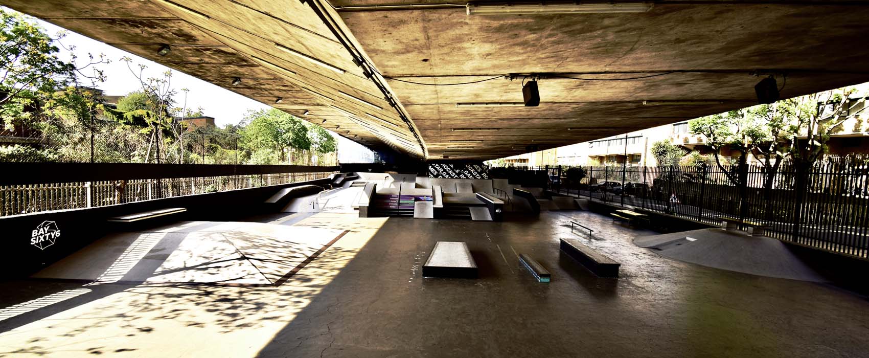 BAYSIXTY6 Skate Park London Street Course May 2022