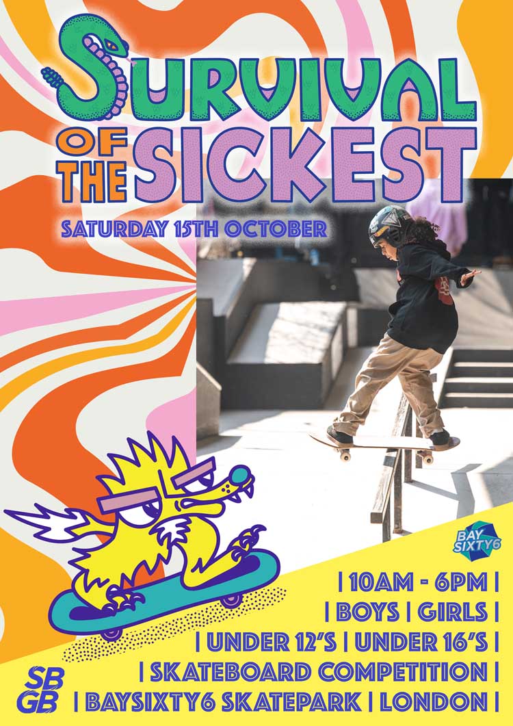 Survival of the Sickest at BAYSIXTY6 Skate Park