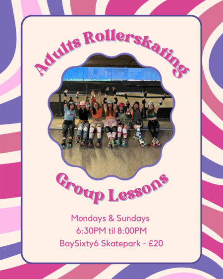 Quads Group Lessons 2022 at BAYSIXTY6 Skate Park