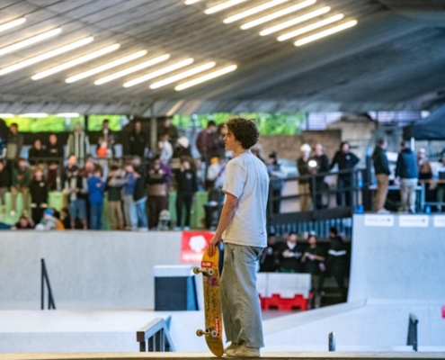 2023 National Championships - Street at BAYSIXTY6 Skate Park wait