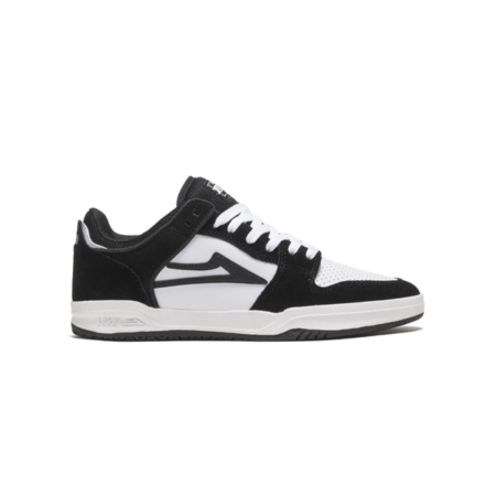 Lakai Telford Low Black White Suede at BAYSIXTY6 Skate Shop r_