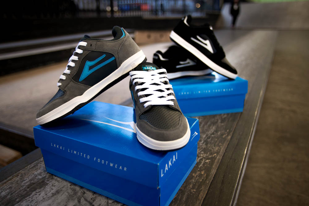 Lakai Telford Low at BAYSIXTY6 Skate Shop grey black